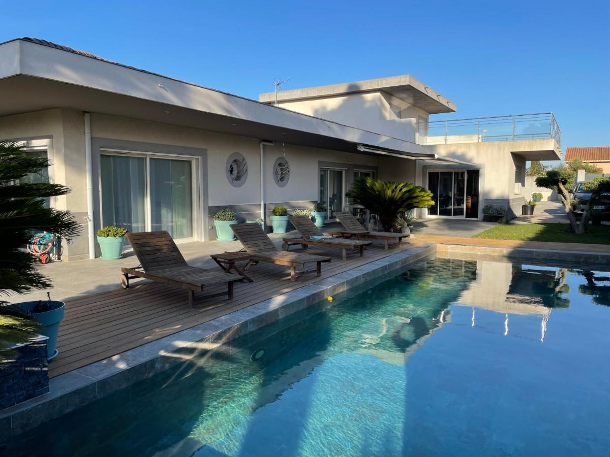 Chambre Luxe Dans Villa De Standing Avec Piscine, Acces Discret Et Independant, Terrasse Arboree Et Parking Prive La Valette-du-Var Dış mekan fotoğraf