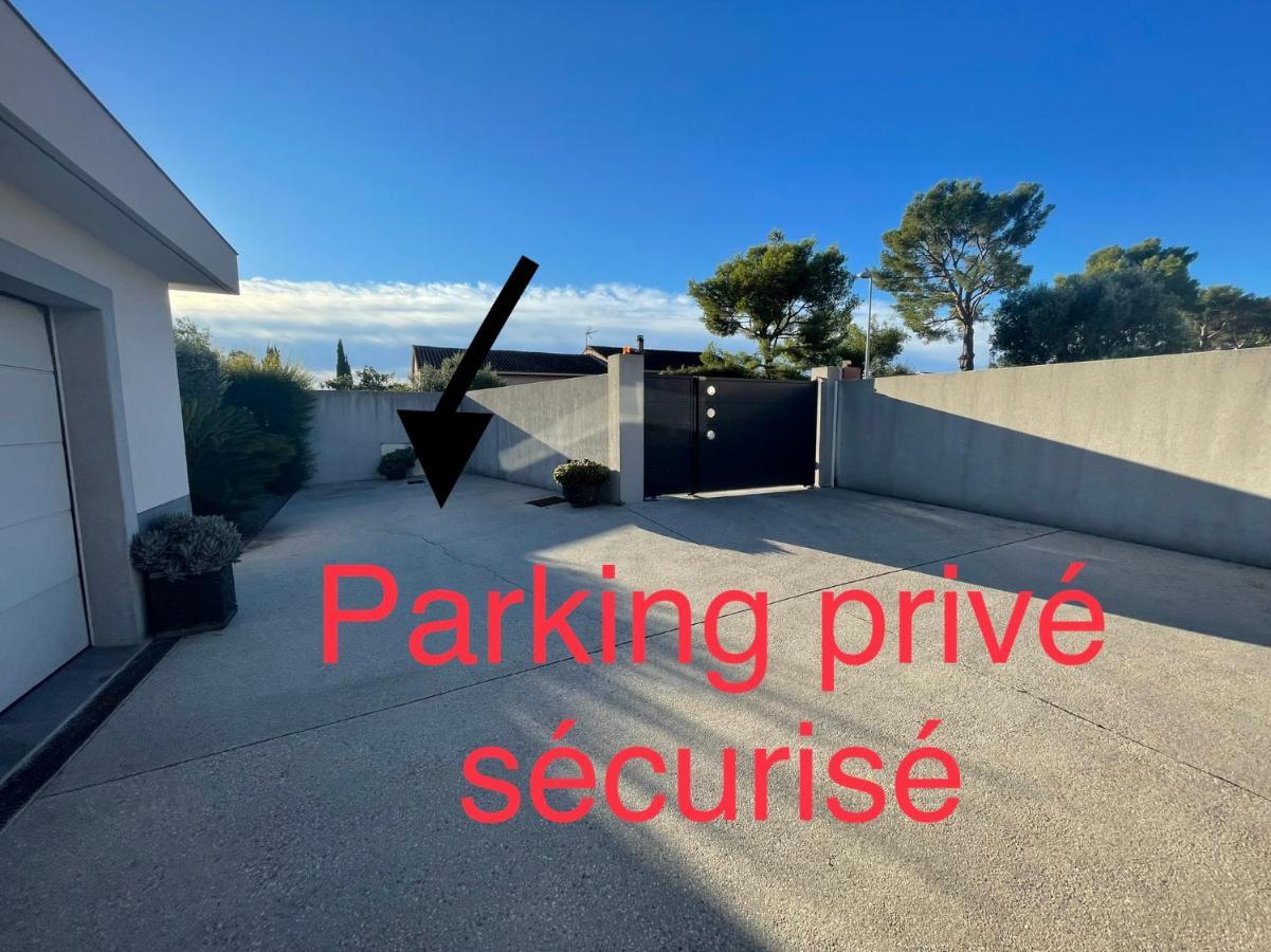 Chambre Luxe Dans Villa De Standing Avec Piscine, Acces Discret Et Independant, Terrasse Arboree Et Parking Prive La Valette-du-Var Dış mekan fotoğraf